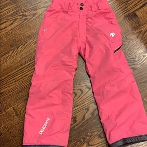 Girls snow pants, us size 6-7